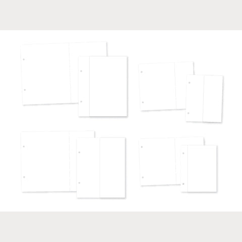 4x6/6x8 SN@P! - Flip Page Binder Inserts