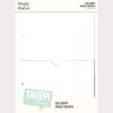 6x8 SN@P! - Pocket Binder Inserts
