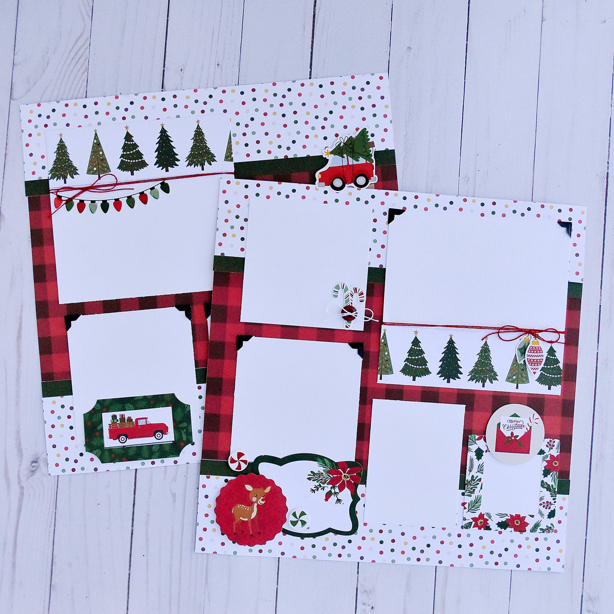Christmas Spirit Page Kit - Digital Tutorial