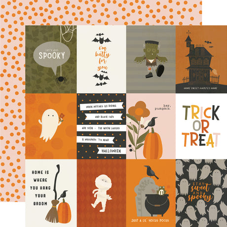 3x4 Elements FaBOOlous  12x12 Double-Sided Designer Cardstock