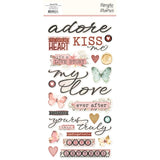 Simple Vintage Love Story - Foam Stickersl