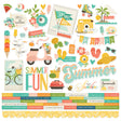 Summer Snapshots Cardstock Stickers