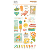 Summer Snapshots - 6x12 Chipboard Stickers