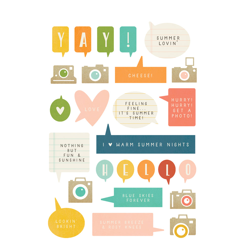 Summer Snapshot - Sticker Book