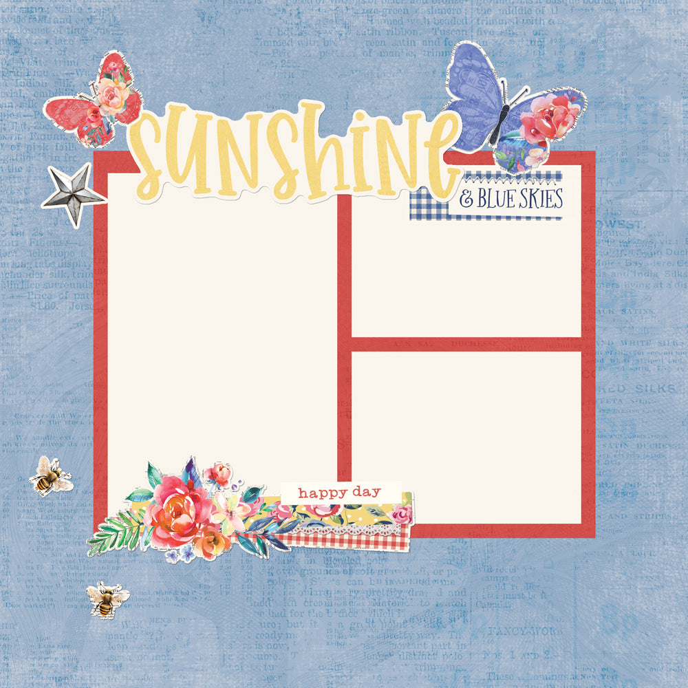 Simple Vintage Linen Market - Simple Pages Page Pieces