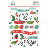 Santa's Village - Rub Ons