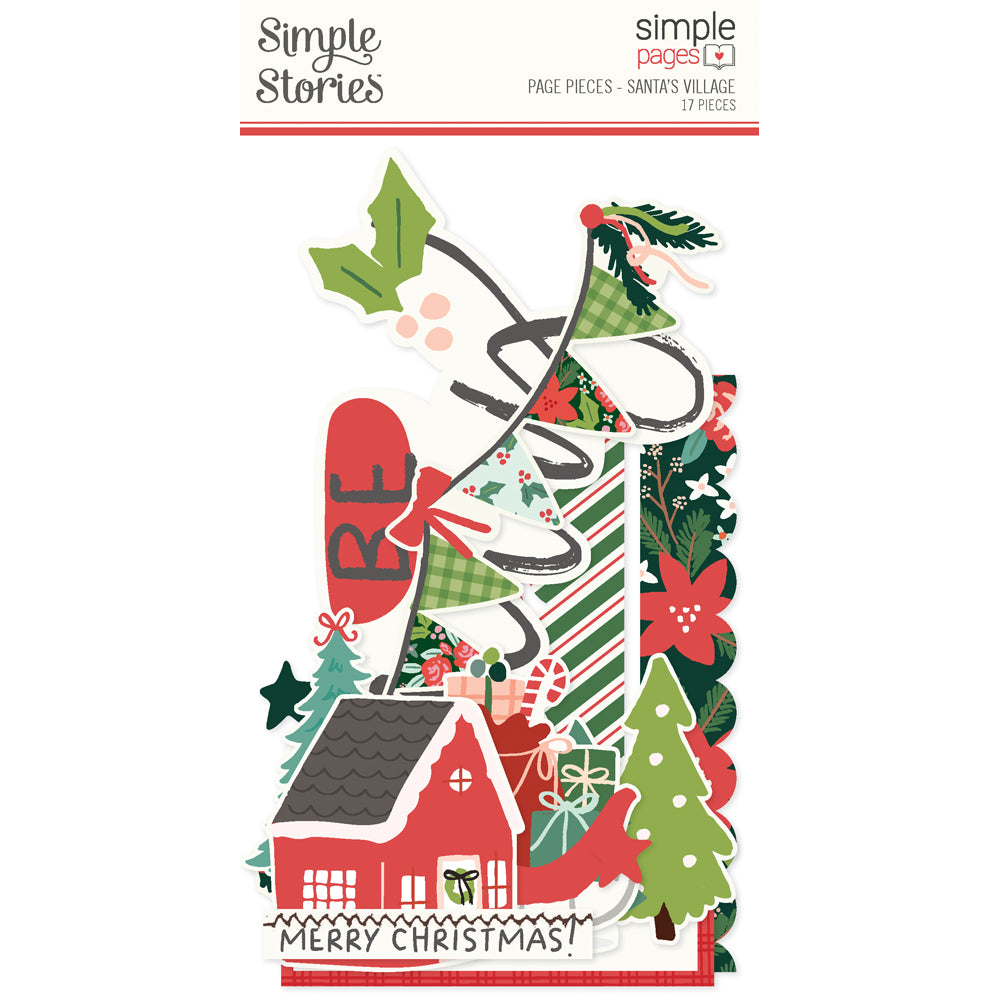 Simple Pages Page Pieces - Santa's Village