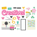 Simple Pages Page Pieces - Crafty Babe