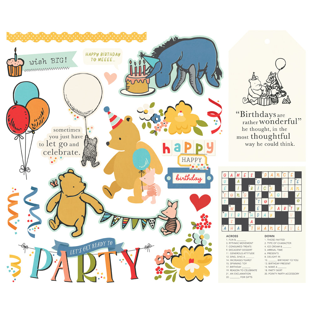 Say Cheese Classic Pooh Birthday - Big Bits & Pieces