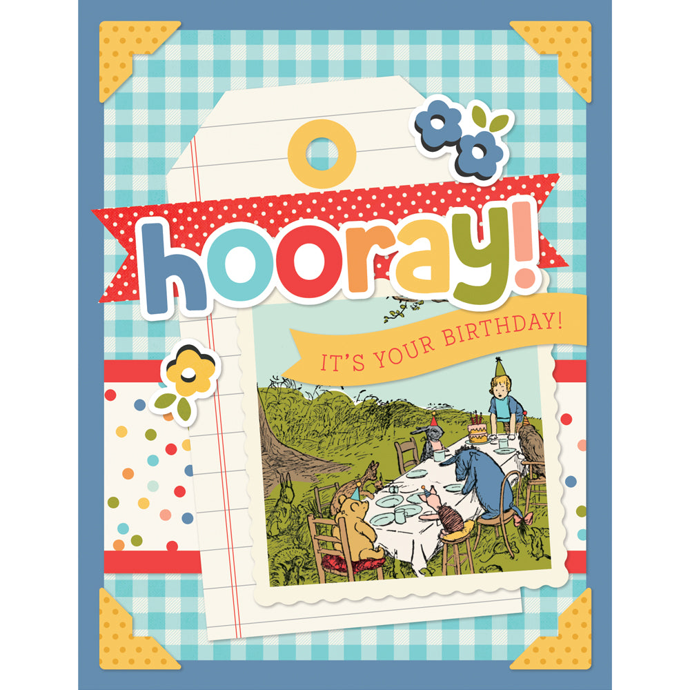 Say Cheese Classic Pooh Birthday  - Simple Cards Card Kit