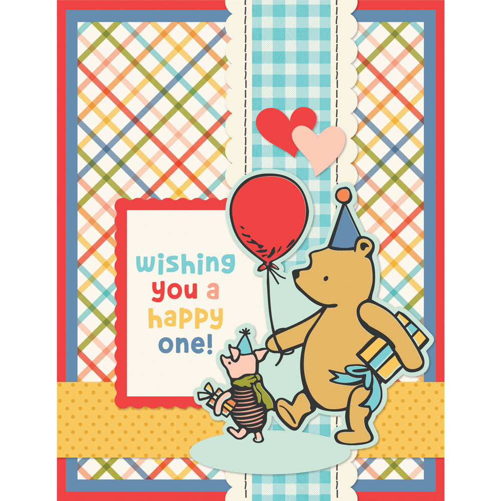 Say Cheese Classic Pooh Birthday  - Simple Cards Card Kit