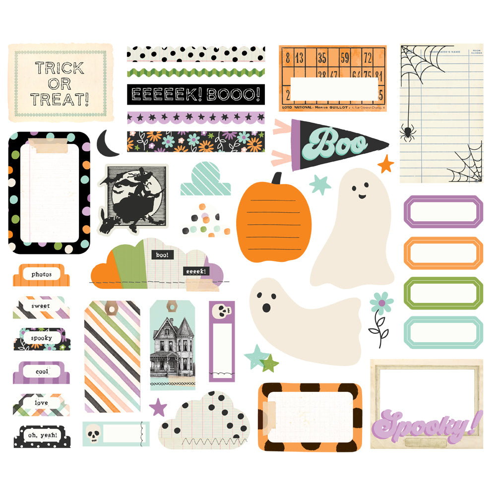 Spooky Things - Journal Bits & Pieces