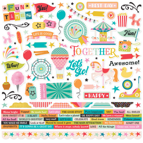 Fun Times - Cardstock Stickers