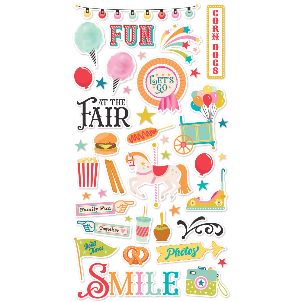 Fun Times - 6x12 Chipboard
