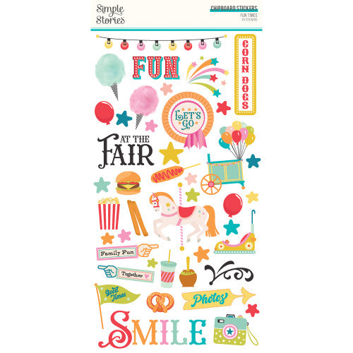 Fun Times - 6x12 Chipboard