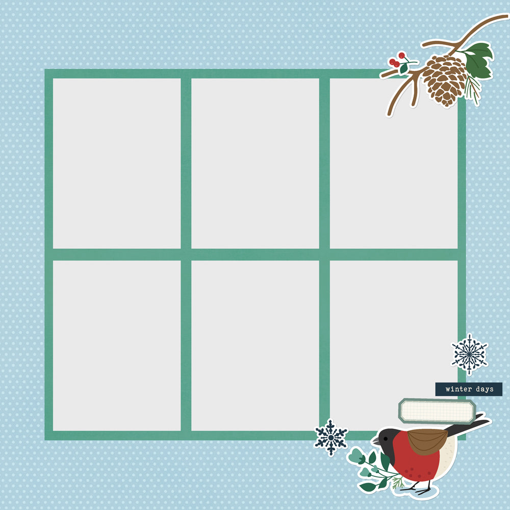 Simple Vintage Flannel Season - Simple Pages Page Pieces