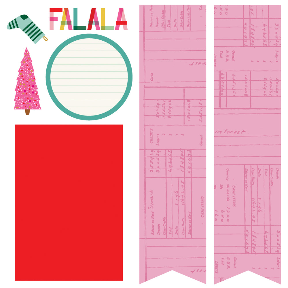 Hard Candy Christmas - Simple Pages Page Kit