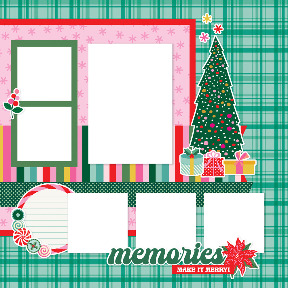 Hard Candy Christmas - Simple Pages Page Kit