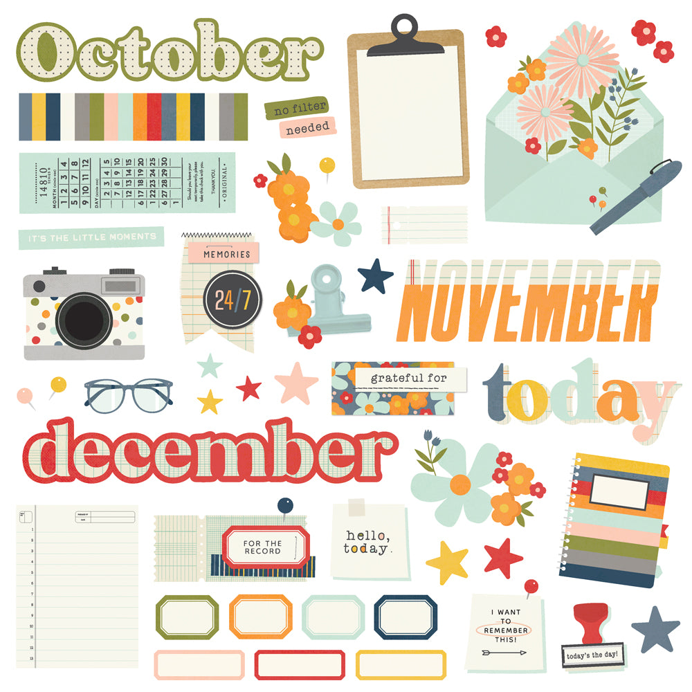 Life In Photos - 12 Month Memory Calendar