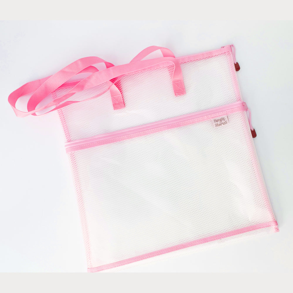 Simple Stories  - Craft Bag - Pink
