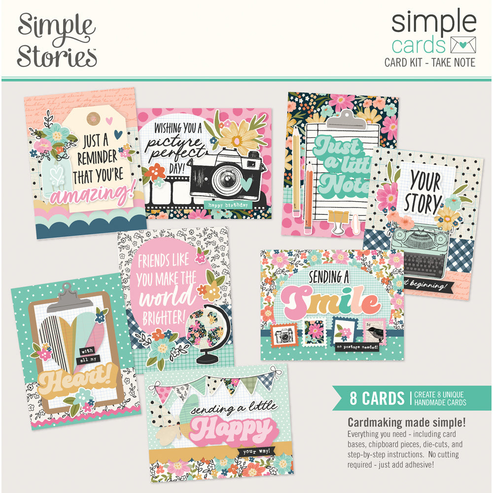 Take Note Simple Cards Card Kit