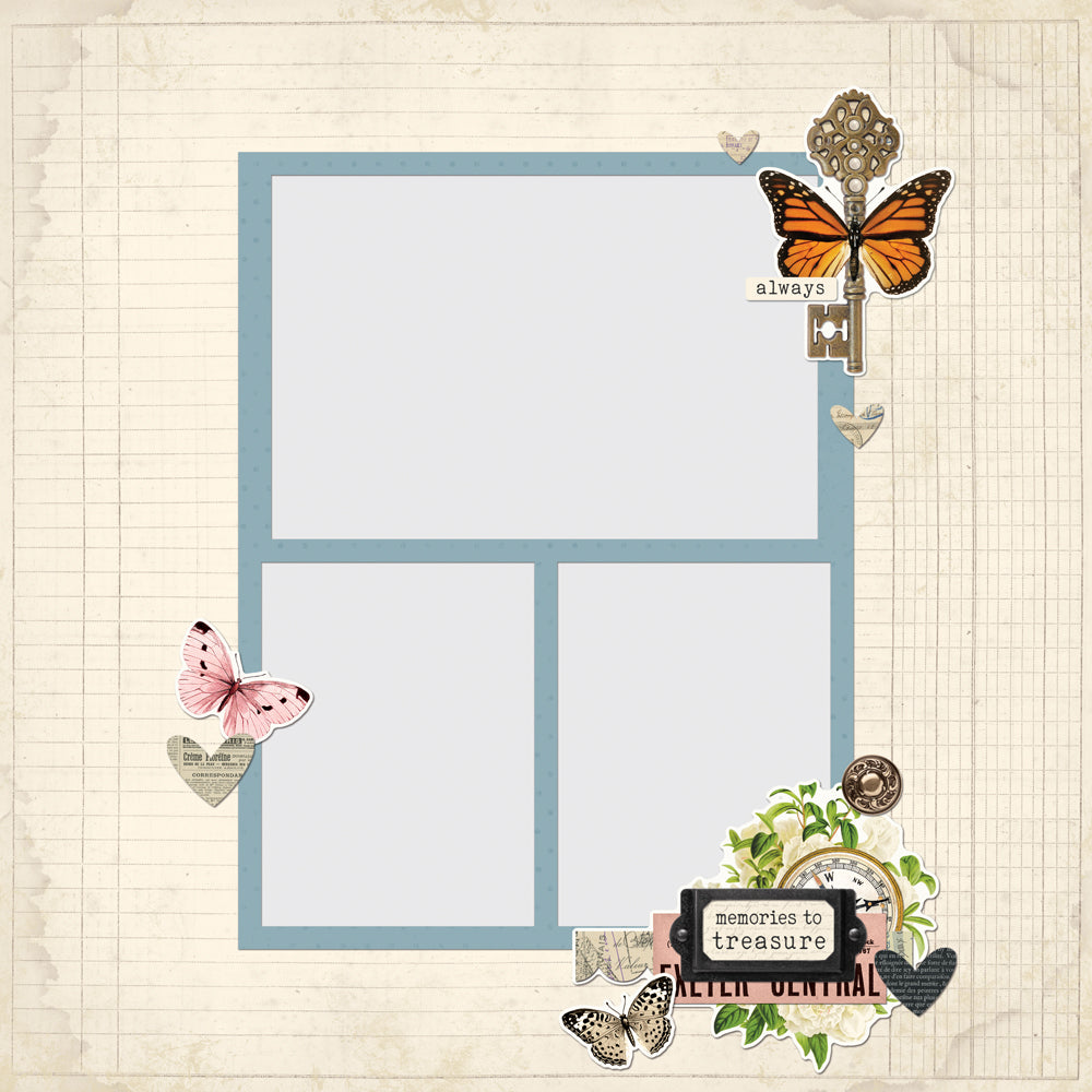 Simple Vintage Junk Drawer Simple Pages Page Pieces