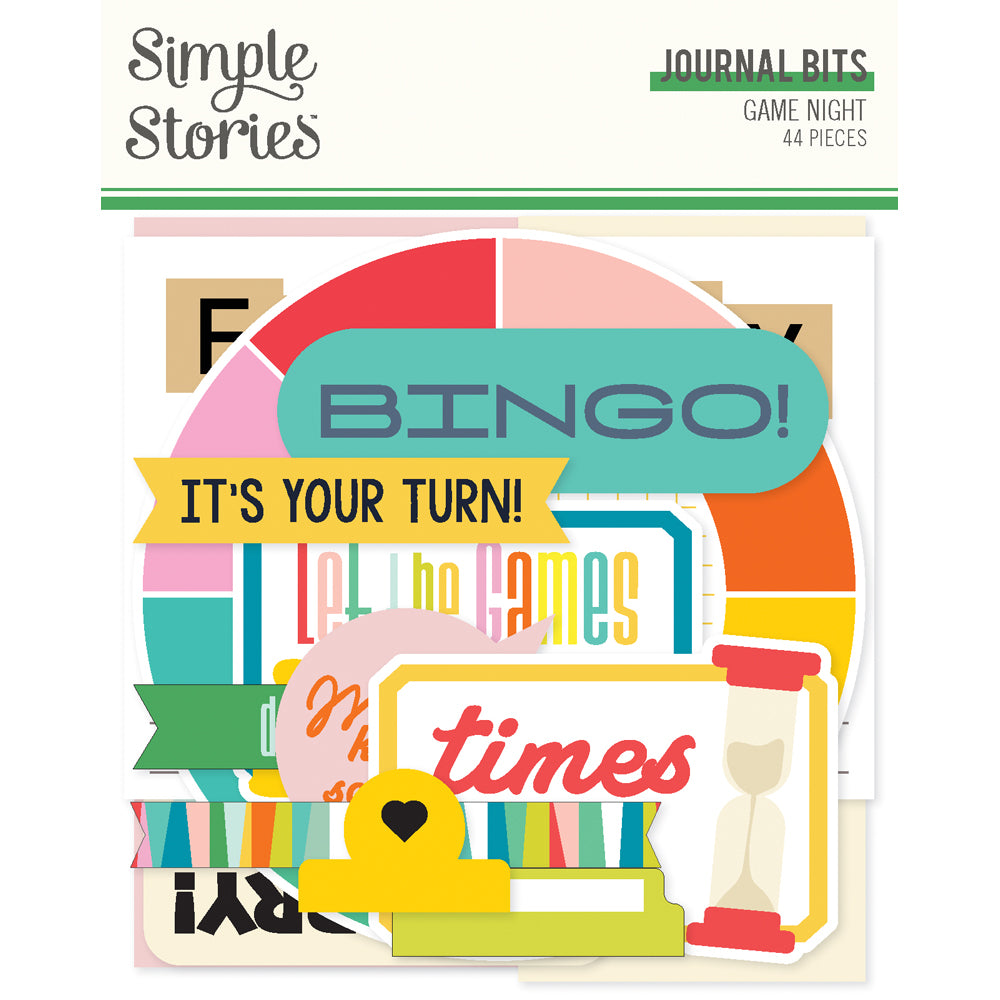 Game Night Journal Bits & Pieces