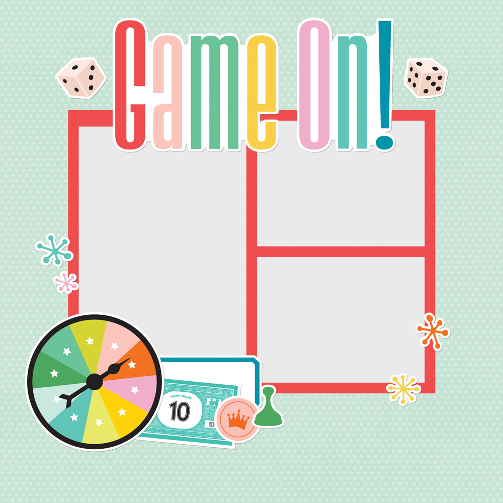 Game Night - Simple Pages Page Pieces