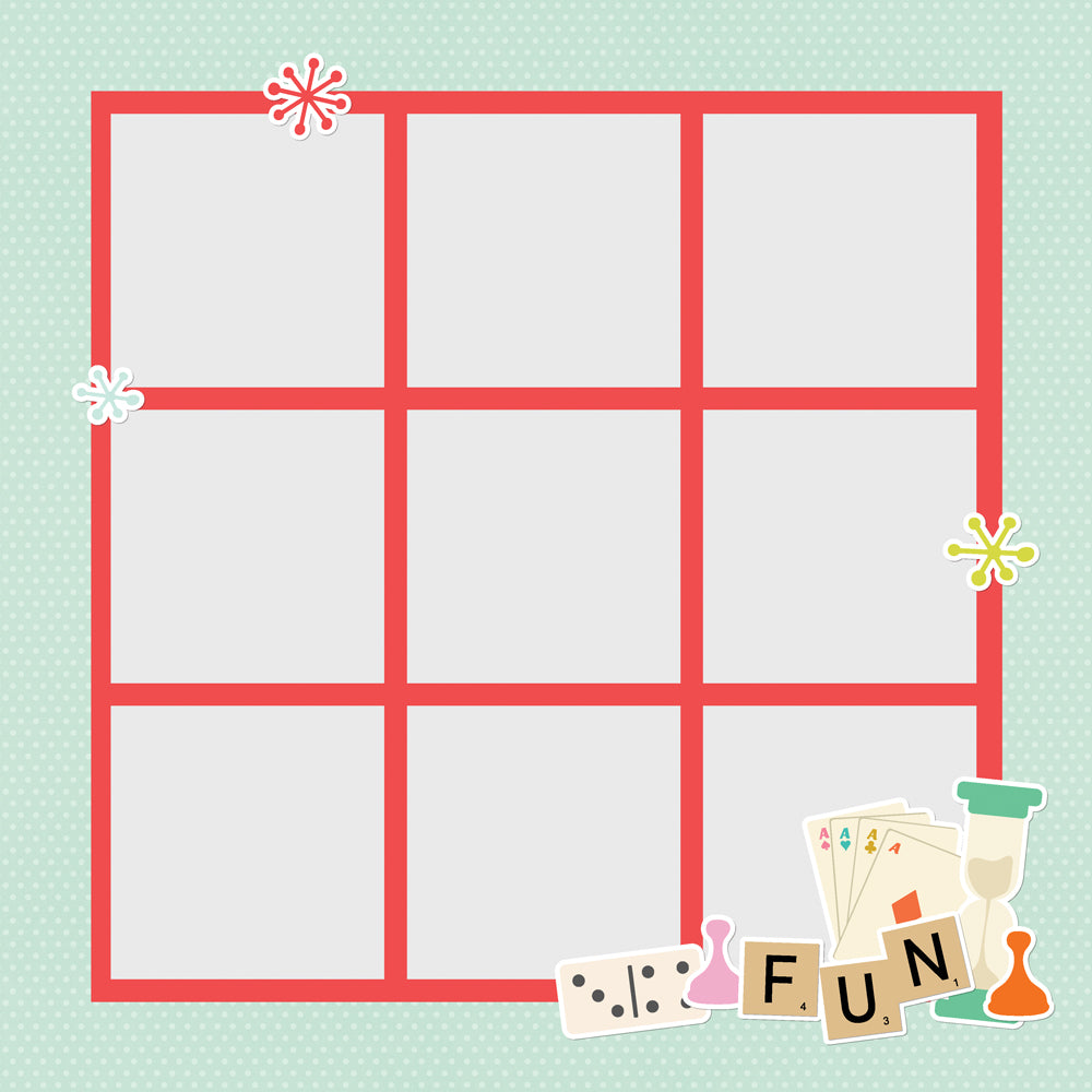 Game Night - Simple Pages Page Pieces