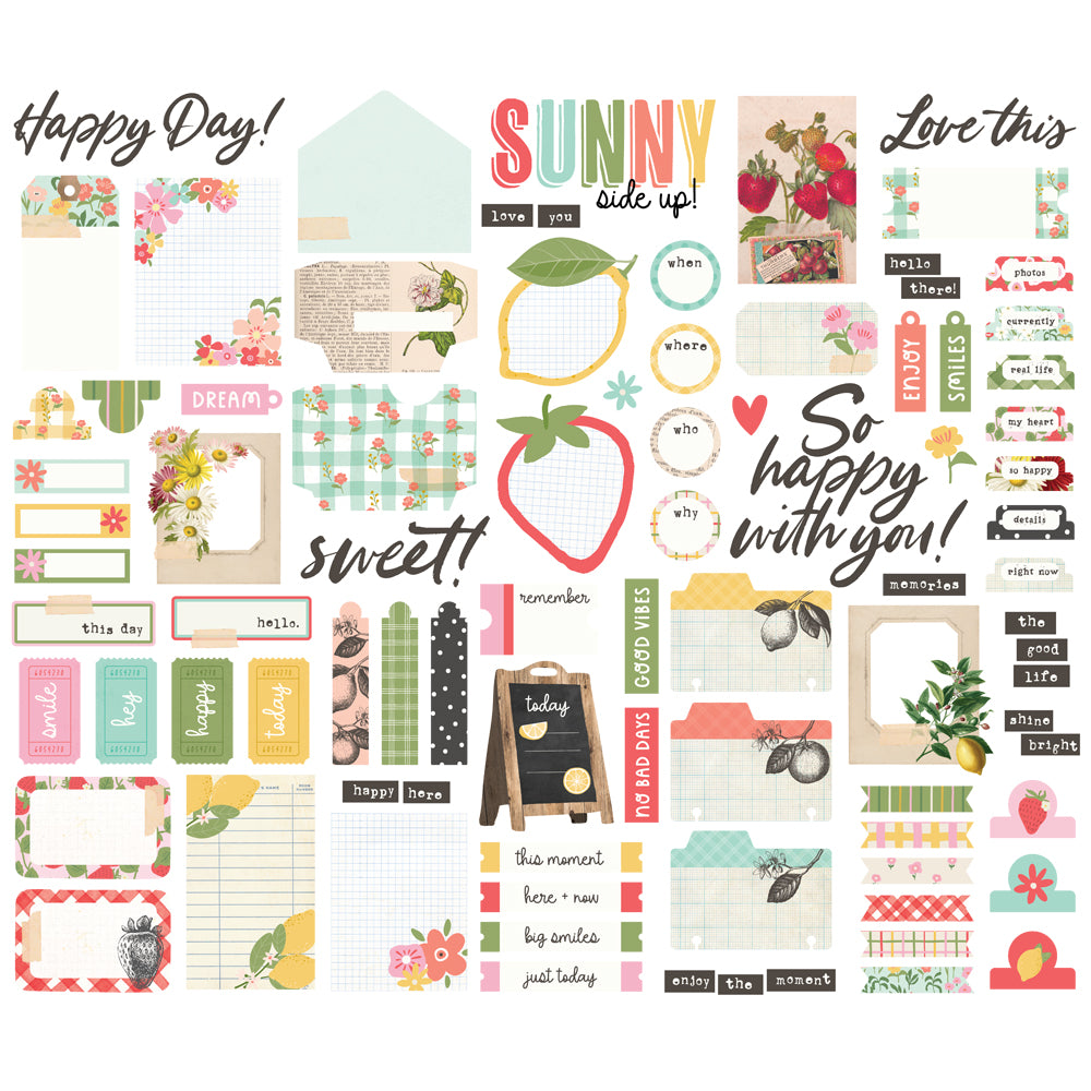 Pink Lemonade - Journal Bits & Pieces