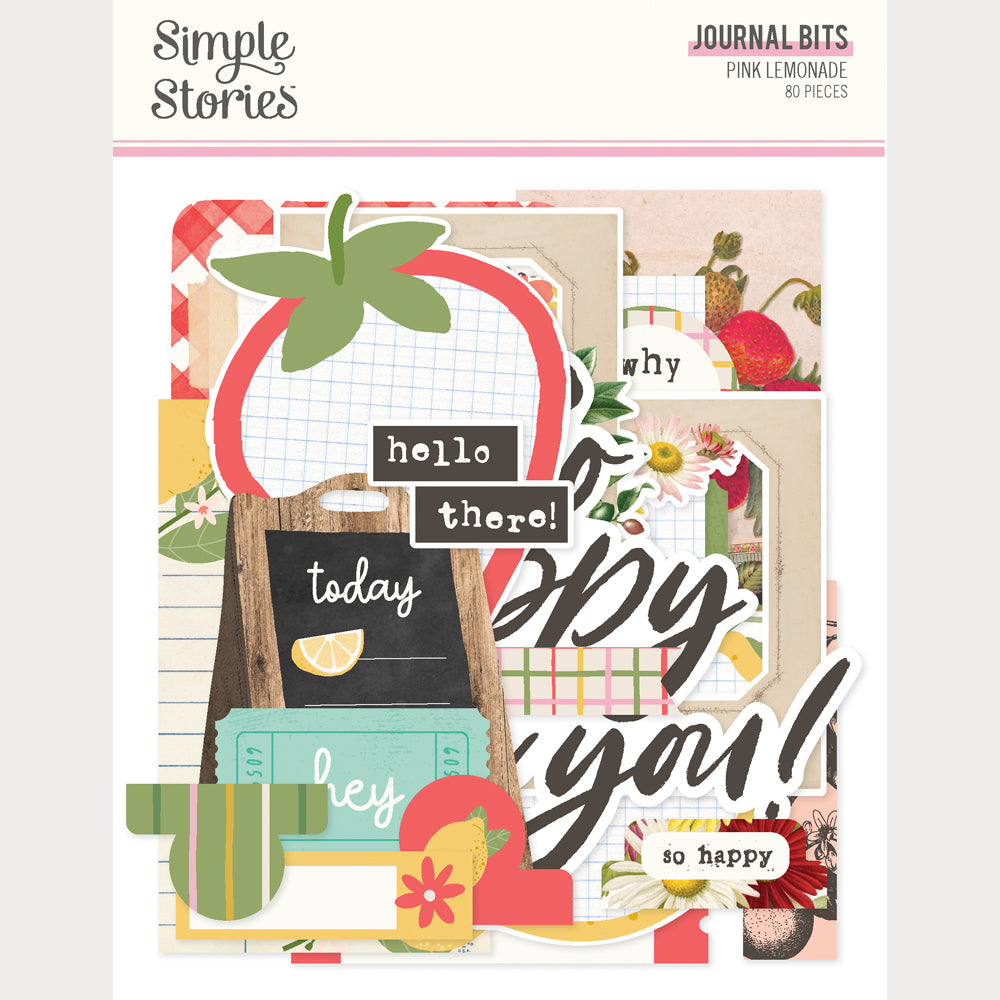 Pink Lemonade - Journal Bits & Pieces