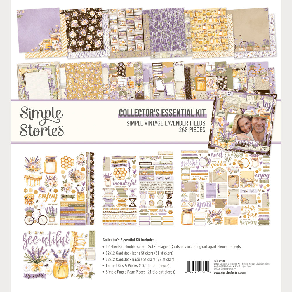 Simple Vintage Lavender Fields  - Collectors Essentials Kit
