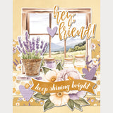 Simple Vintage Lavender Fields  - Simple Cards Card Kit