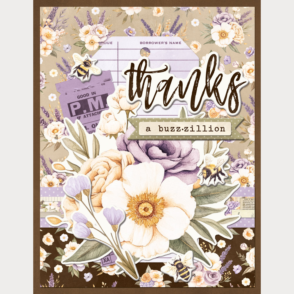 Simple Vintage Lavender Fields  - Simple Cards Card Kit