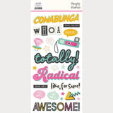 Totally 80's - Foam Stickers