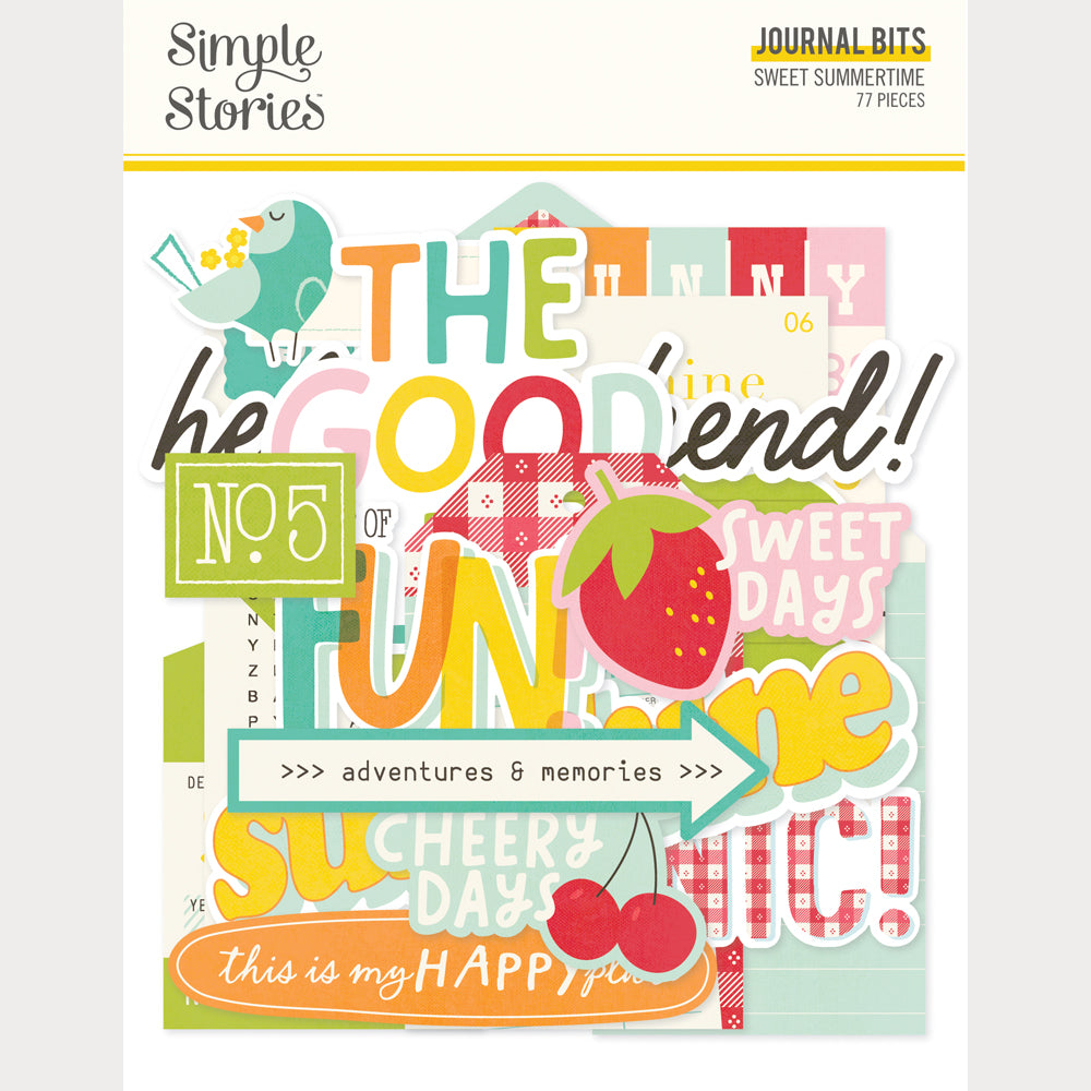 Sweet Summertime - Journal Bits & Pieces