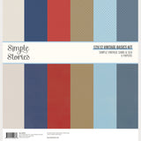 Simple Vintage Sand and Sea - 12x12 Vintage Basics Kit