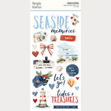 Simple Vintage Sand and Sea - Foam Stickers