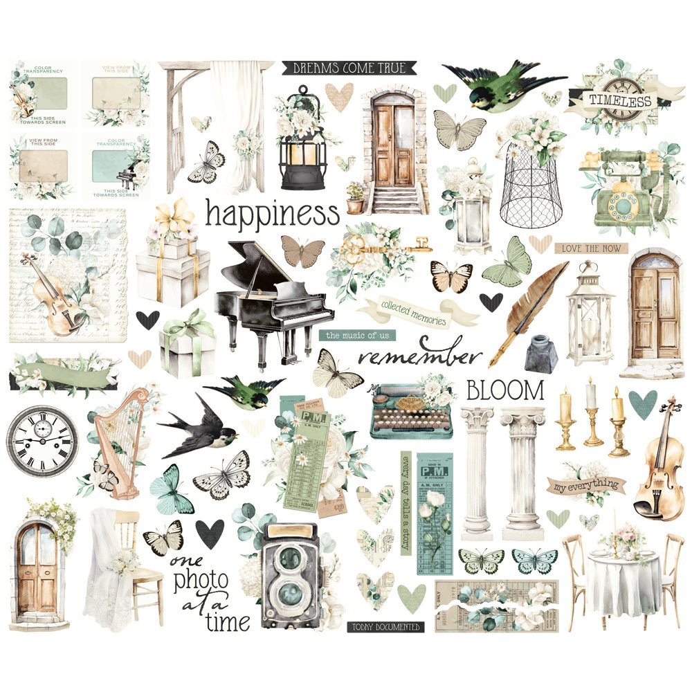 Simple Vintage Timeless Harmony - Bits & Pieces