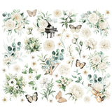 Simple Vintage Timeless Harmony - Floral Bits & Pieces