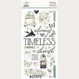 Simple Vintage Timeless Harmony - Foam Stickers