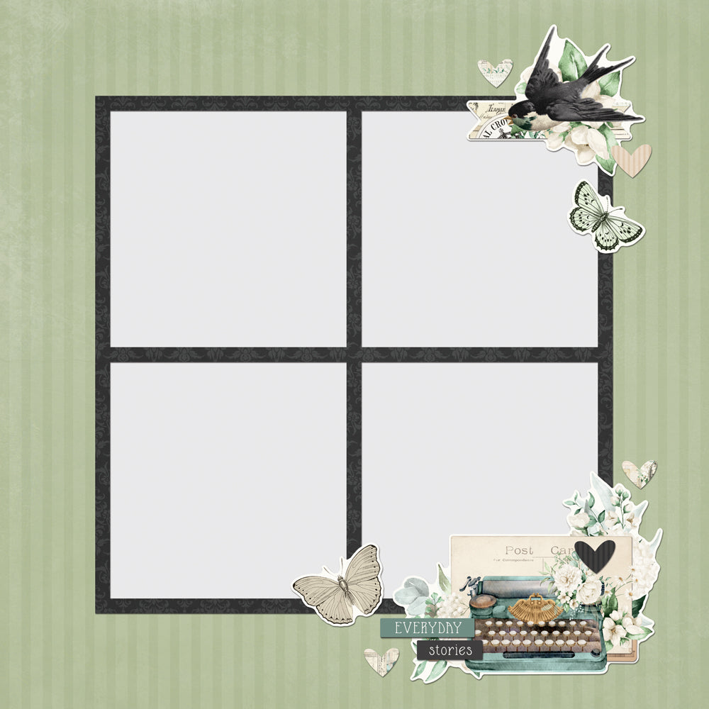 Simple Vintage Timeless Harmony - Simple Pages Page Pieces