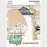 Simple Vintage Timeless Harmony - SN@P! 6x8 Binder Inserts