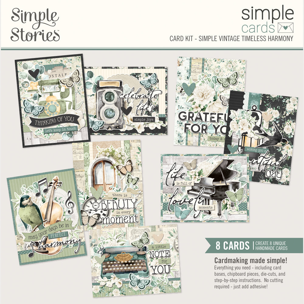 Simple Vintage Timeless Harmony - Simple Cards Card Kit