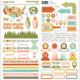 Open Road   - Cardstock Stickers Basics