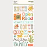 Open Road - Foam Stickers