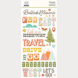 Open Road - Foam Stickers