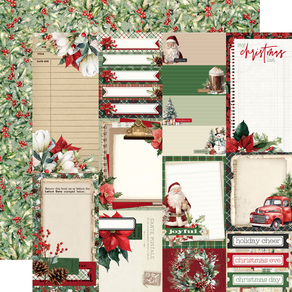 Simple Stories - Simple Vintage Old Fashioned Christmas Collector's Essentials Kit **PRE-ORDER**
