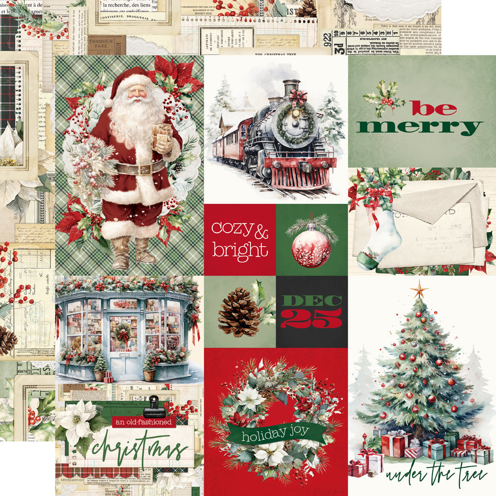 Simple Stories - Simple Vintage Old Fashioned Christmas Collector's Essentials Kit **PRE-ORDER**
