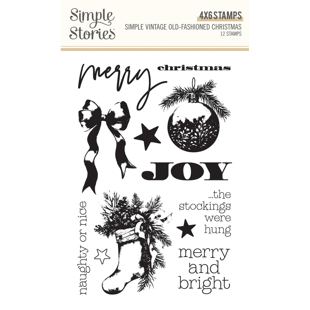Simple Stories - Simple Vintage Old Fashioned Christmas Stamps **PRE-ORDER**